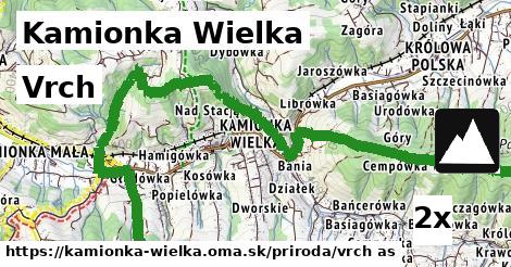 Vrch, Kamionka Wielka