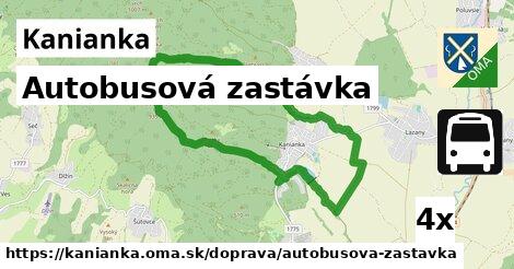 Autobusová zastávka, Kanianka