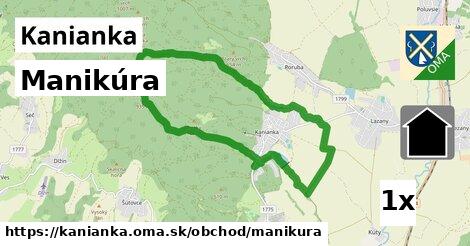 Manikúra, Kanianka