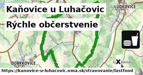 Všetky body v Kaňovice u Luhačovic