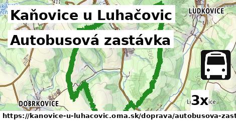 Autobusová zastávka, Kaňovice u Luhačovic