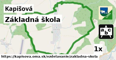 Základná škola, Kapišová