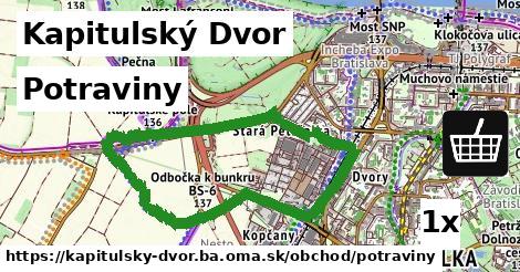 Potraviny, Kapitulský Dvor