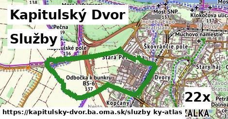 služby v Kapitulský Dvor