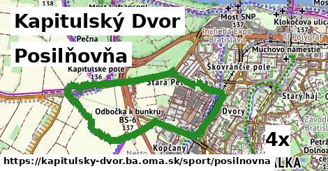 Posilňovňa, Kapitulský Dvor