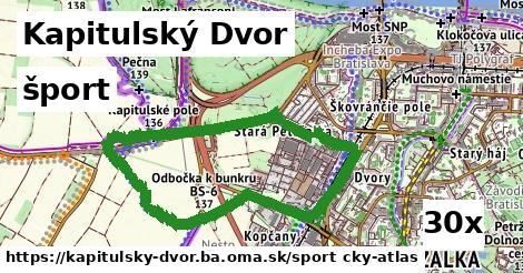 šport v Kapitulský Dvor