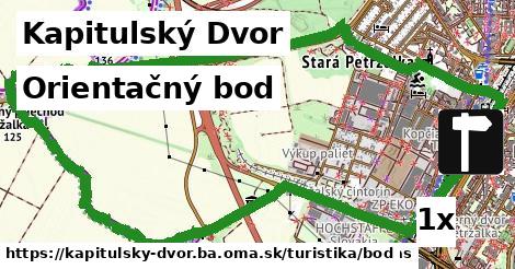 Orientačný bod, Kapitulský Dvor