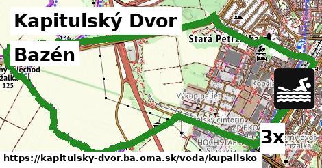 Bazén, Kapitulský Dvor