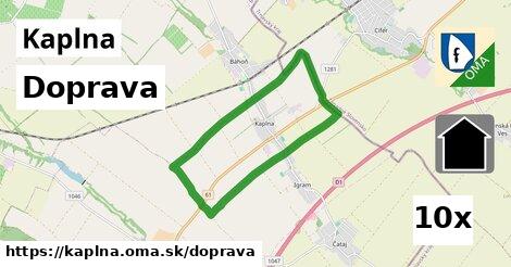 doprava v Kaplna