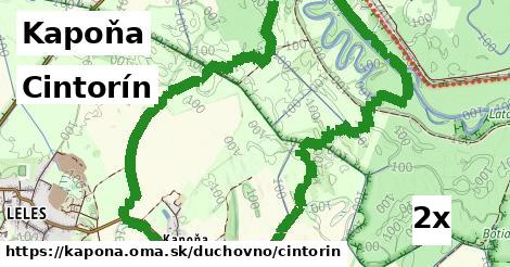 cintorín v Kapoňa