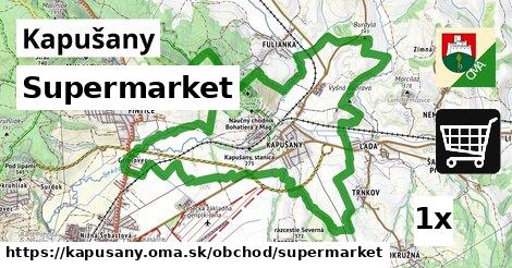 Supermarket, Kapušany
