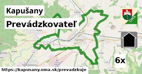 prevádzkovateľ v Kapušany