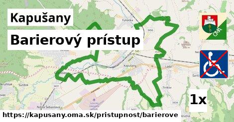 Barierový prístup, Kapušany