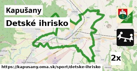 Detské ihrisko, Kapušany