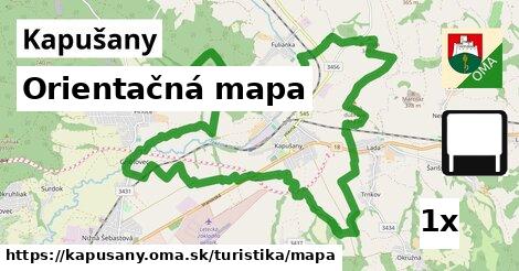 Orientačná mapa, Kapušany