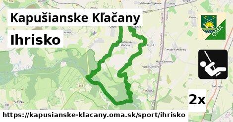 Ihrisko, Kapušianske Kľačany