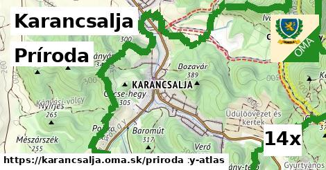 príroda v Karancsalja