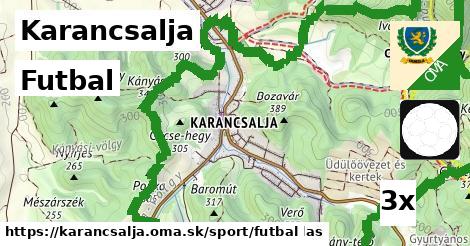 Futbal, Karancsalja