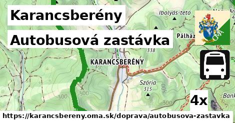 Autobusová zastávka, Karancsberény