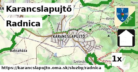 Radnica, Karancslapujtő