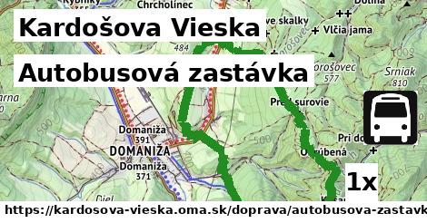 Autobusová zastávka, Kardošova Vieska