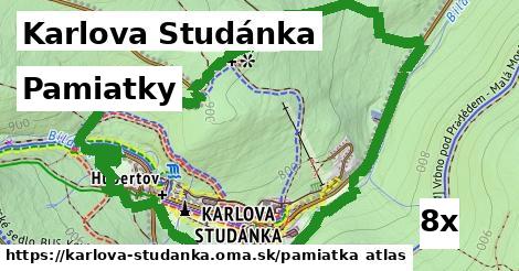 pamiatky v Karlova Studánka