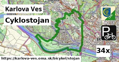 Cyklostojan, Karlova Ves