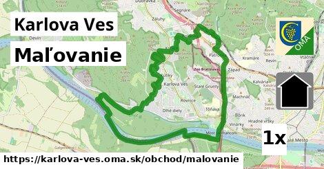 Maľovanie, Karlova Ves