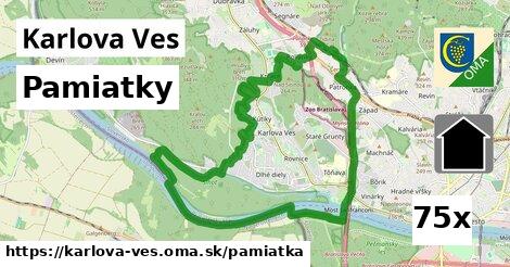 pamiatky v Karlova Ves