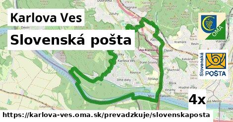 Slovenská pošta, Karlova Ves