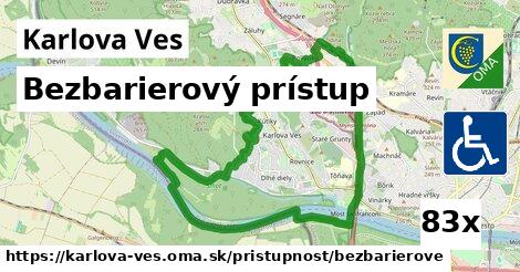 Bezbarierový prístup, Karlova Ves