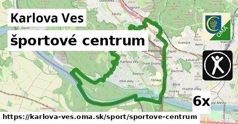 športové centrum, Karlova Ves