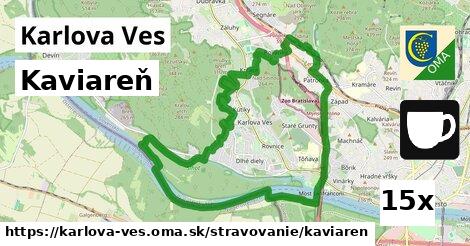 Kaviareň, Karlova Ves