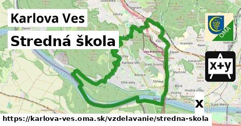 Stredná škola, Karlova Ves