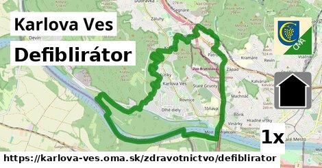 Defiblirátor, Karlova Ves