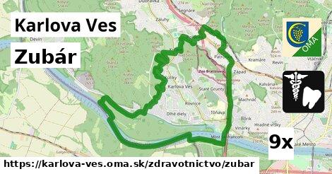 Zubár, Karlova Ves