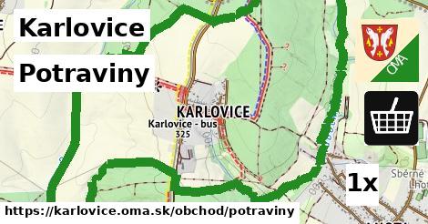 potraviny v Karlovice