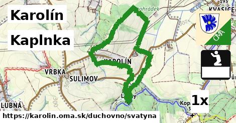 kaplnka v Karolín