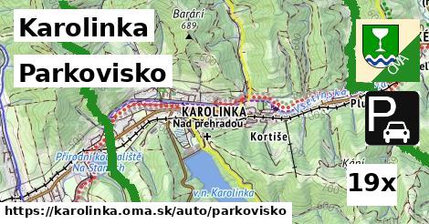 Parkovisko, Karolinka