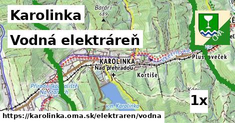 vodná elektráreň v Karolinka