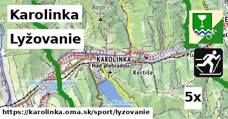 Lyžovanie, Karolinka