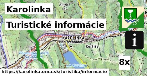 Turistické informácie, Karolinka