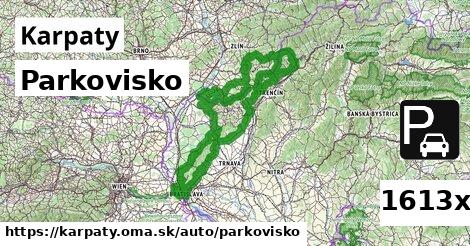 Parkovisko, Karpaty