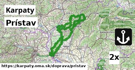 Prístav, Karpaty