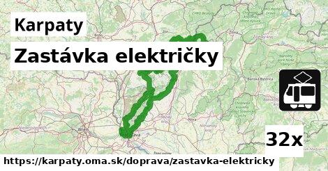 Zastávka električky, Karpaty
