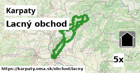 Lacný obchod, Karpaty