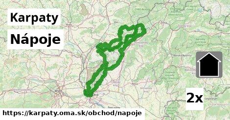 Nápoje, Karpaty