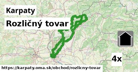 Rozličný tovar, Karpaty