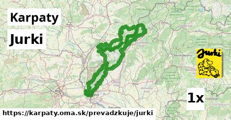 Jurki, Karpaty