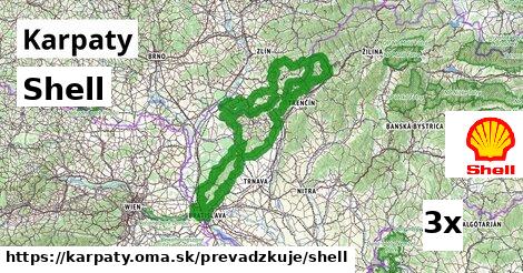 Shell, Karpaty